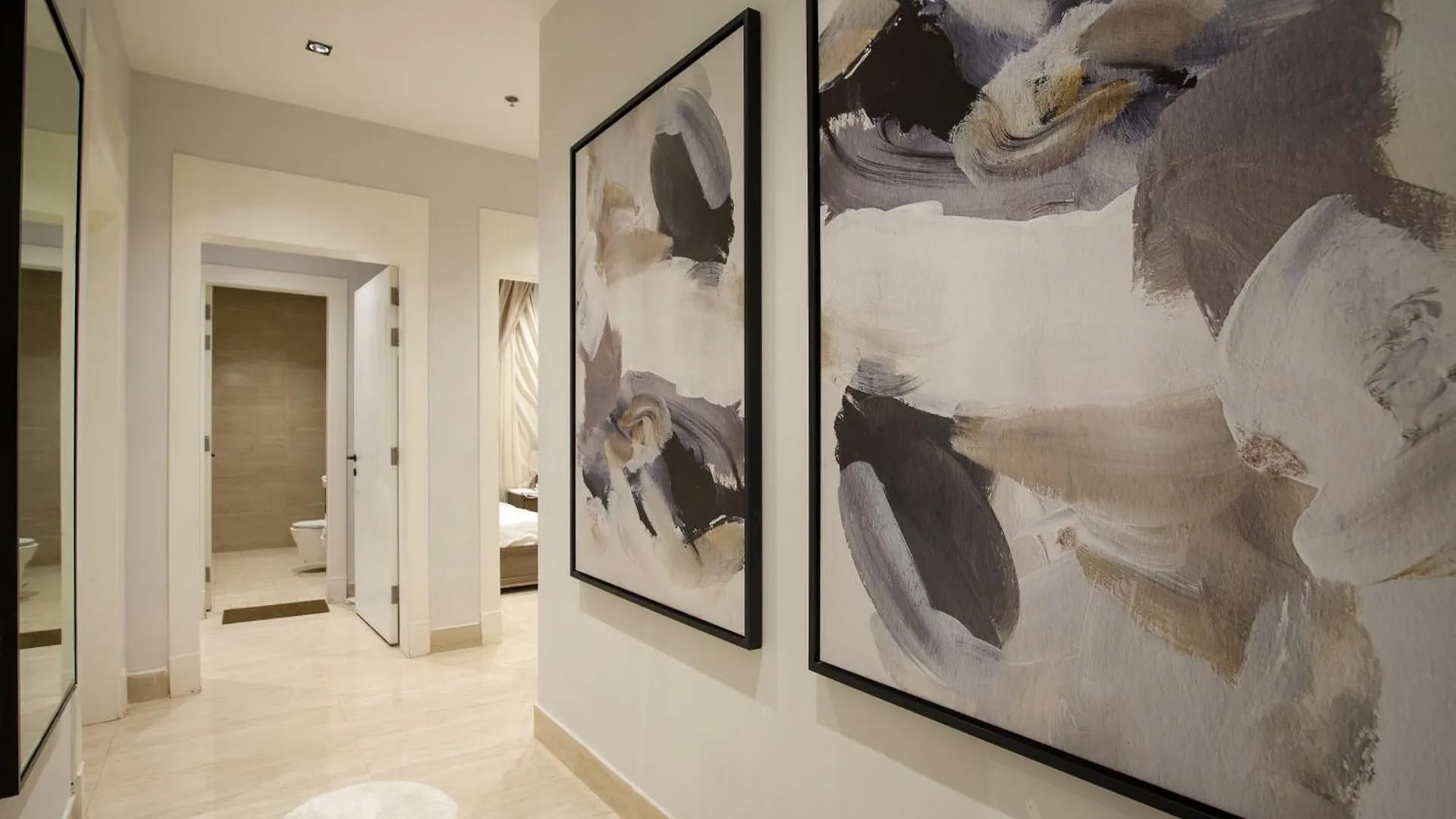 شقة فاخرة بكمباوند بحي الملقا Luxurious Two-Bedroom Apartment Compound Al Malqa District الرياض المملكة العربية السعودية