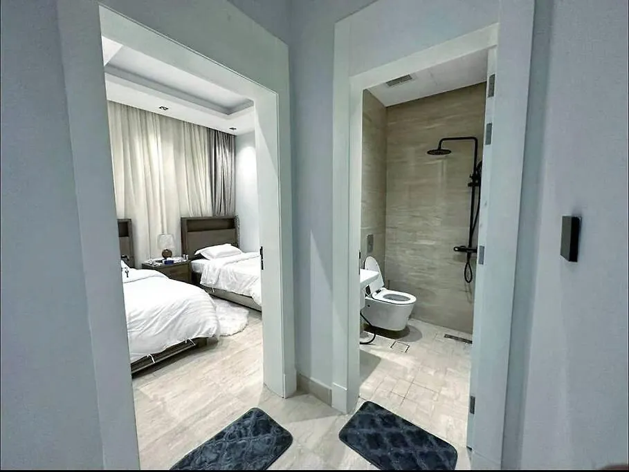 شقة فاخرة بكمباوند بحي الملقا Luxurious Two-Bedroom Apartment Compound Al Malqa District Ριάντ 0*,  Σαουδική Αραβία