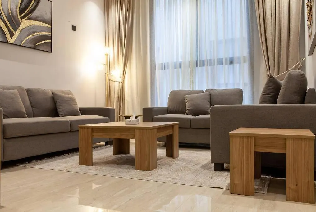 شقة فاخرة بكمباوند بحي الملقا Luxurious Two-Bedroom Apartment Compound Al Malqa District Ριάντ 0*,  Σαουδική Αραβία