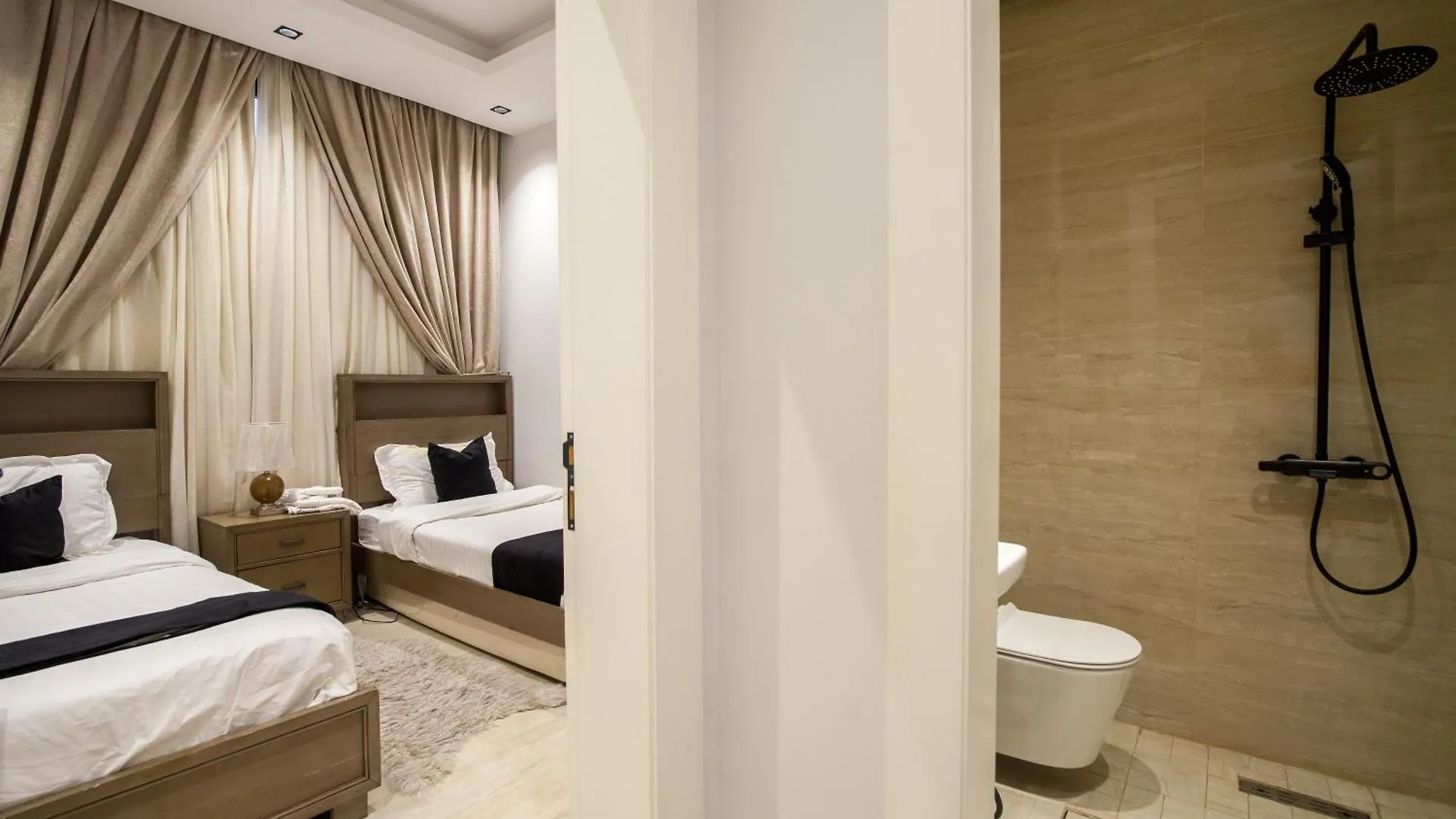 Apartment شقة الملقا الفاخرة: غرفتان في مجمع راقي Riyadh Saudi Arabia